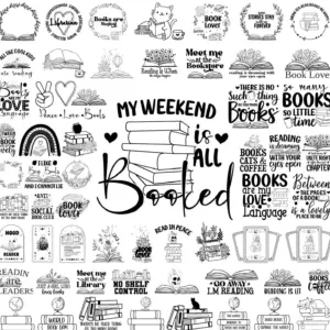 Book Quote Stickers Pack